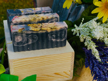 Load image into Gallery viewer, “I CHOOSE TO HEAL” Charcoal & Rose Body Bar